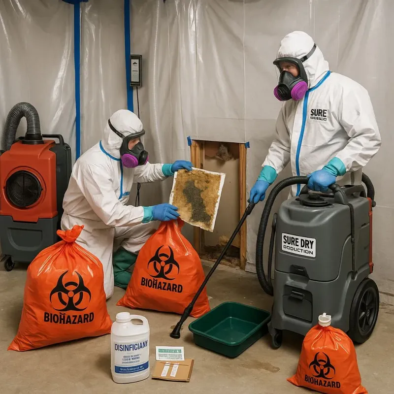 Contaminated Water Handling Protocols process in Xenia, OH