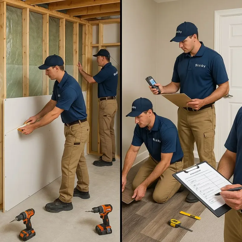 Repairs and Reconstruction process in Xenia, OH
